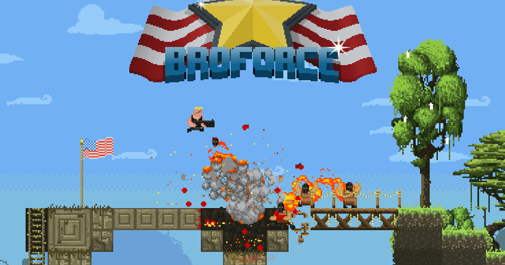 BROFORCE iOS Game USA Premium Edition Free Download