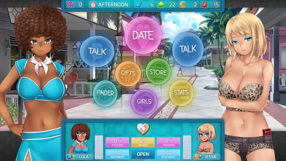 HuniePop 2: Double Date PS Game Latest Version Download Free