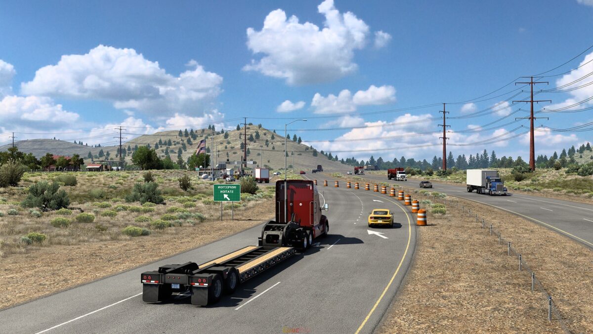 American Truck Simulator PC Cracked Game Full Download