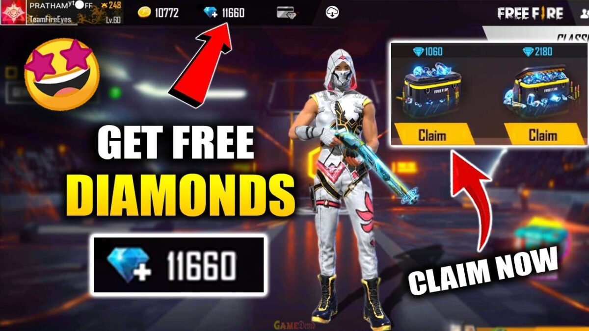 Garena Free Fire Diamonds / Coins Free Download Link