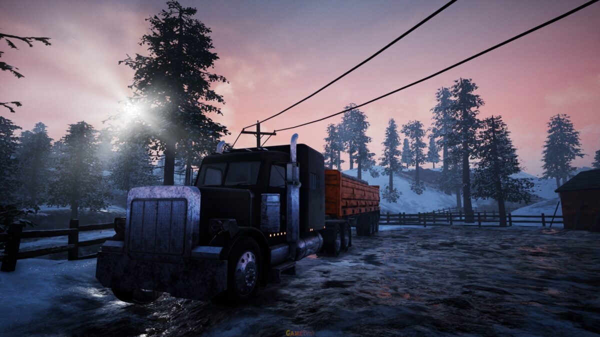 Alaskan Truck Simulator PC Full Cracked Game Version Free Download