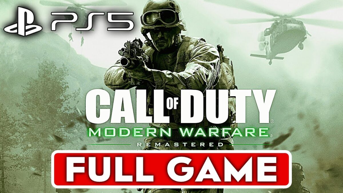 Call of Duty 4: Modern Warfare PS4, PS5 Game Version Updated Download