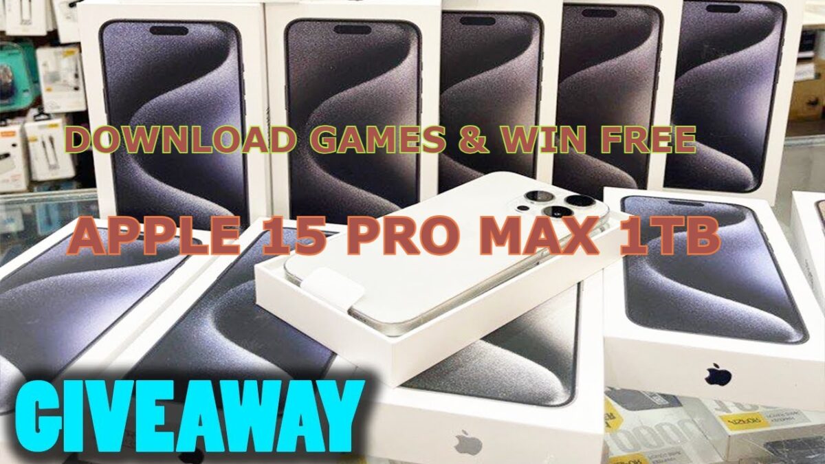 Free Giveaway Apple 15 Pro, iPhone 15 Pro Max Just Download Free Games Here