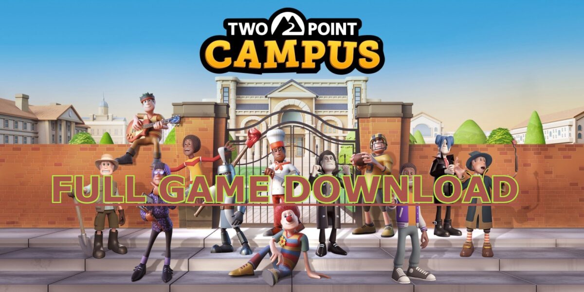 Two Point Campus Apple iOS, MACOS, iPAD Game Version Free Download