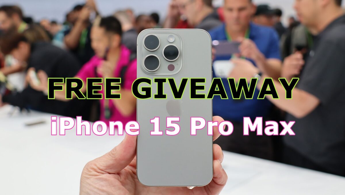 Free Giveaway Apple 15 Pro, iPhone 15 Pro Max Just Download Free Games Here