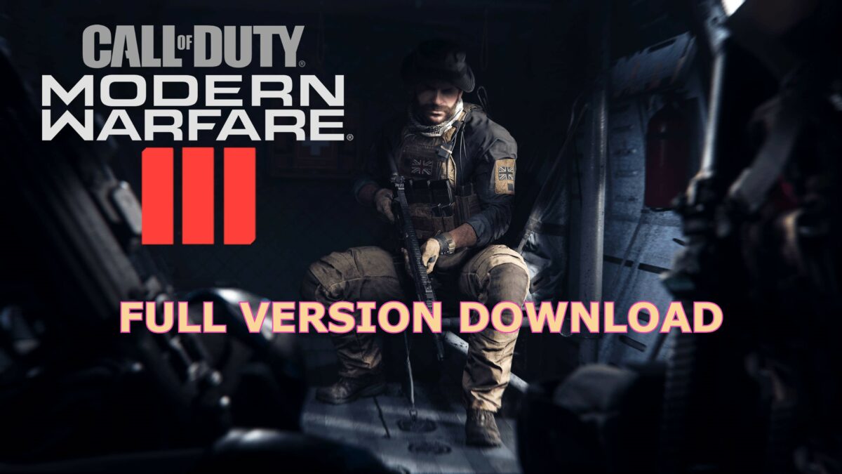 Call of Duty: Modern Warfare 3 iPhone iOS, macOS, iPad Game Version Fast Download