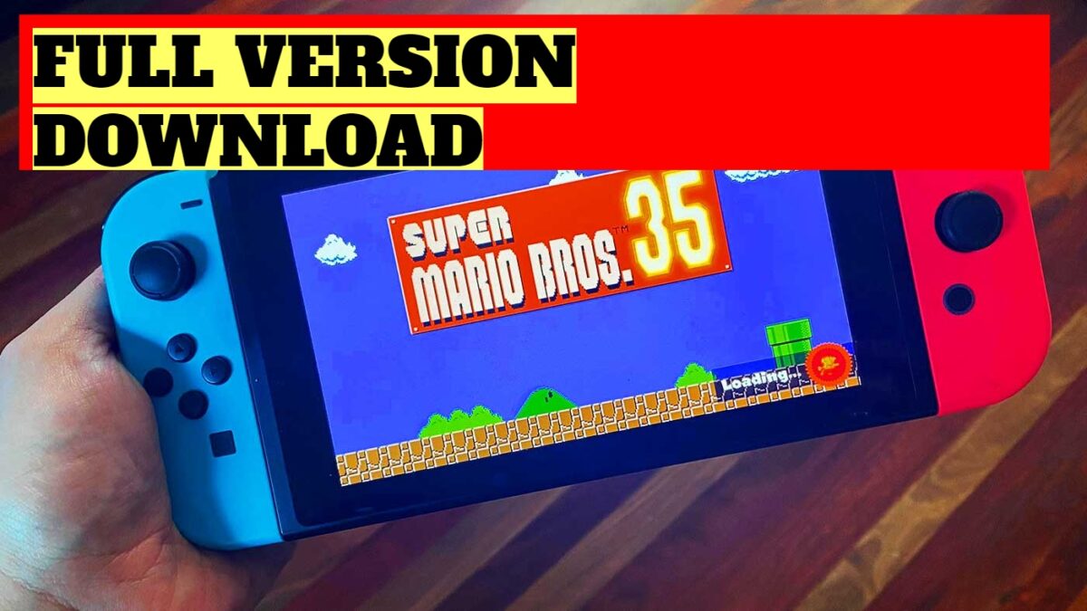 Nintendo Switch Game Super Mario Bros. 35 Full Setup Free Download